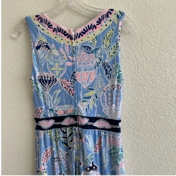 Lilly Pulitzer McKinley Maxi Dress Blue Peri NWT - Picture 5 of 8
